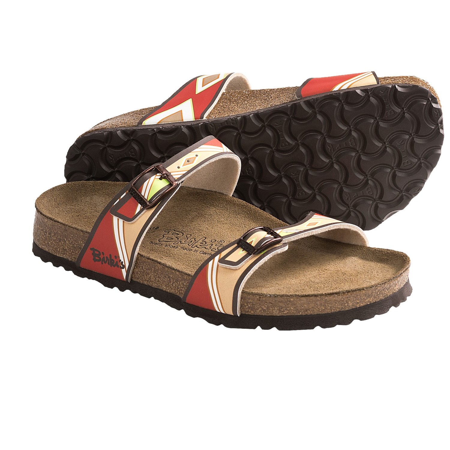 Birkiâs by Birkenstock Tahiti Soft Aztec Sandals - Birko-florÂ® (For ...